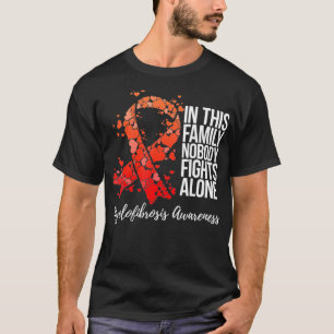 Family Support Myelofibrosis Awareness  T-Shirt