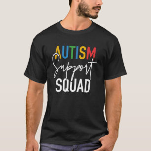 Family Support Squad Autism Awareness Month T-Shirt