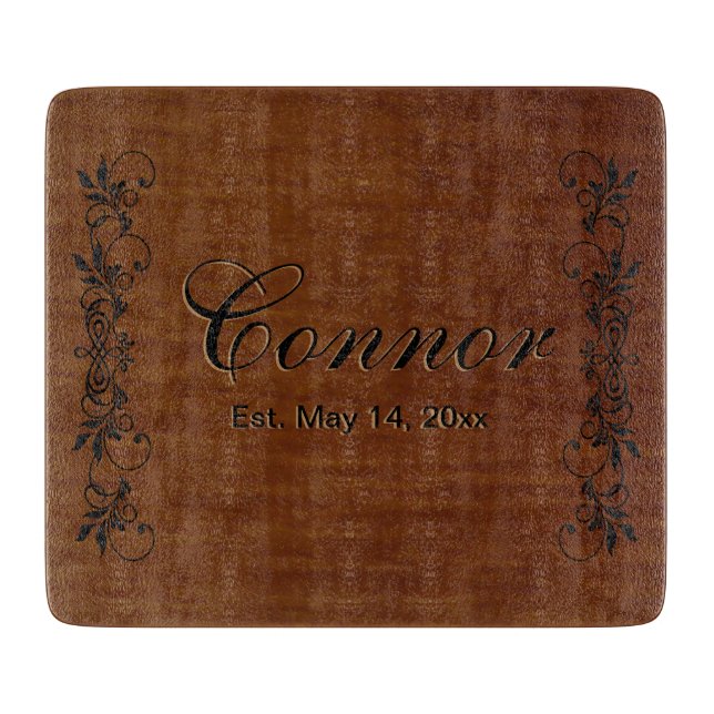 Family Surname | DIY Text Cutting Board (Front)