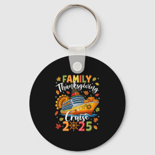 Family Thanksgiving Cruise 2025 Vacation Trip Squa Key Ring