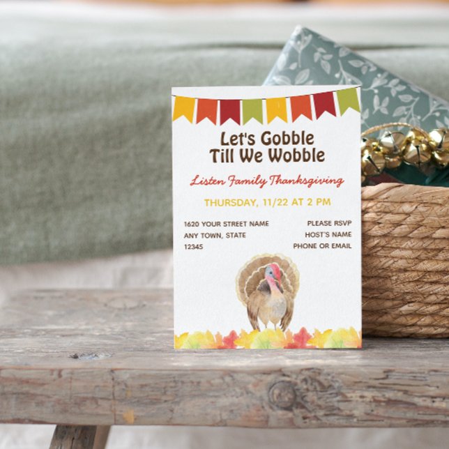 Family Thanksgiving Invitation (Creator Uploaded)