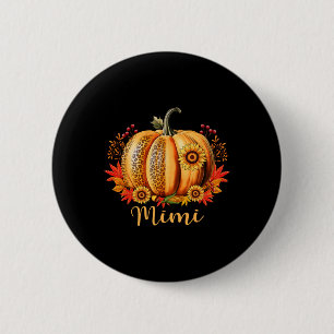 Family Thanksgiving Mimi Shirt For Women Mama Fall 6 Cm Round Badge