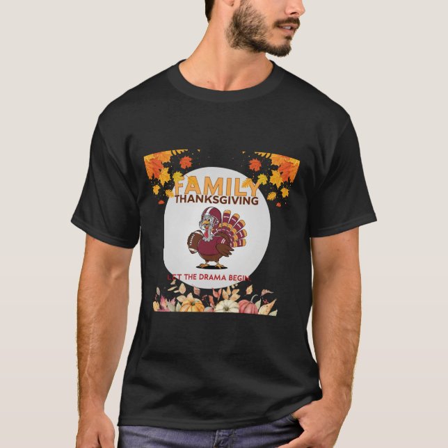 Family Thanksgiving T-Shirt (Front)
