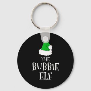 Family The Bubbie Elf Christmas Matching Pajama Fu Key Ring