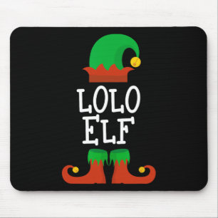 Family The Lolo Elf Christmas Matching Pj Pajama X Mouse Mat