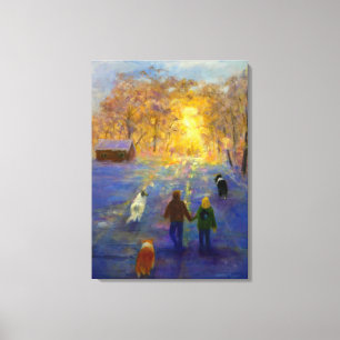 Family Time Canvas Print