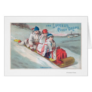 Family Tobogganing and Using Lutted Cough