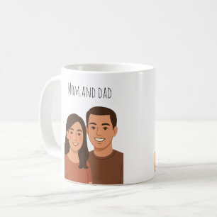 Family Together Feels Like Home. Coffee Mug
