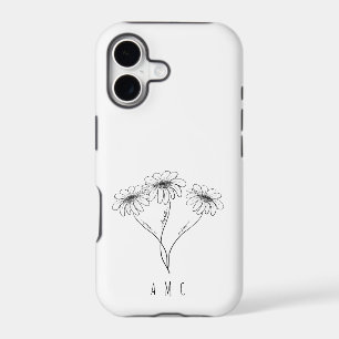 Family Tree Daisies Custom Child Names Monogram