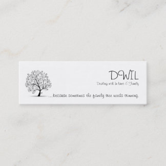 Family Tree DWIL Card - Small