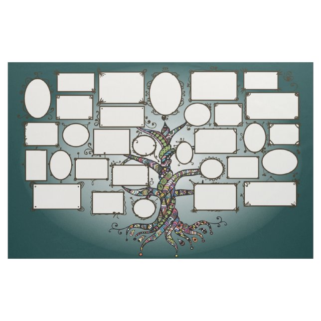 Family Tree Fabric (Yard)