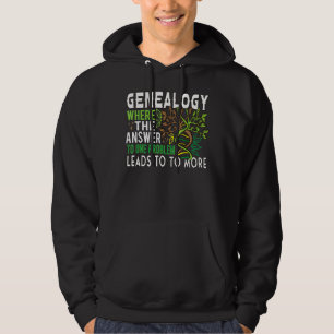 Family Tree Family Historian Genealogy Genealogist Hoodie