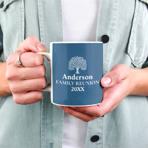 Family Tree Family Reunion Custom Name/Date Coffee Mug