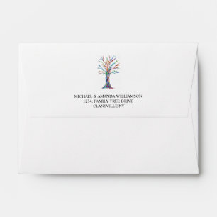 Family Tree Family Reunion Envelope
