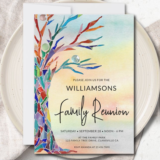 Family Tree Family Reunion Invitation (Creator Uploaded)
