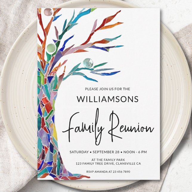 Family Tree Family Reunion Invitation (Creator Uploaded)