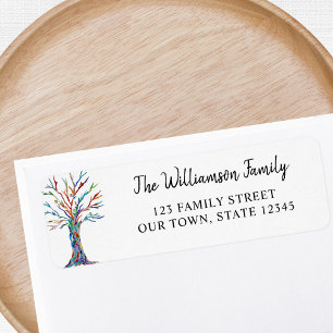 Family Tree Family Reunion Return Address