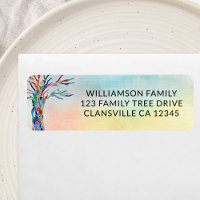 Family Tree Family Reunion Return Address