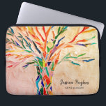Family Tree Genealogist  Laptop Sleeve<br><div class="desc">This unique laptop sleeve is decorated with a mosaic tree of life design.
Personalize it with your name and profession.
Original Mosaic © Michele Davies.</div>