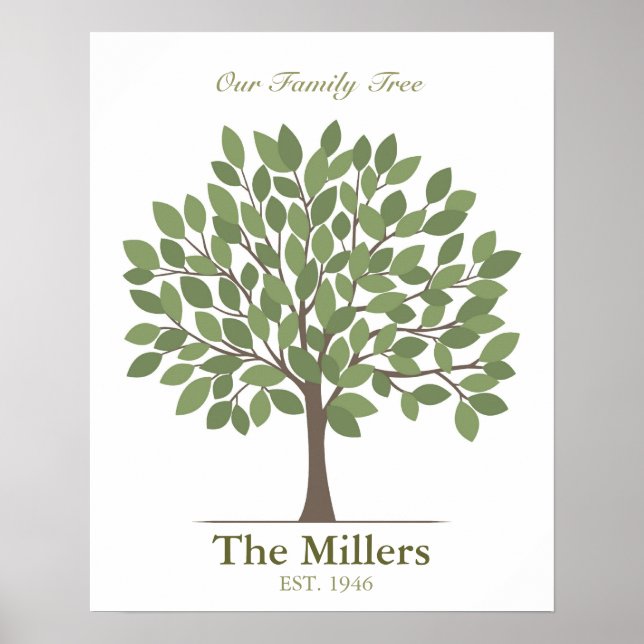 Family Tree - Large Poster (Front)