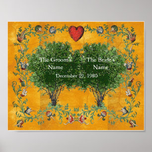 Family Tree - Marriage Poster
