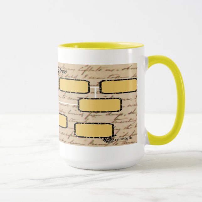 family tree Mug (Right)