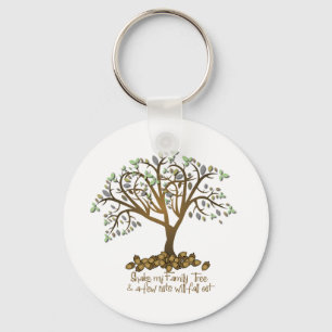 Family Tree Nuts Key Ring