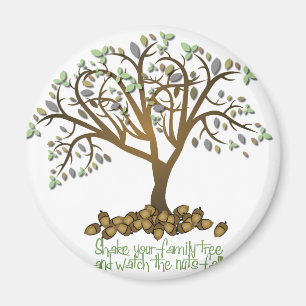 Family Tree Nuts Magnet