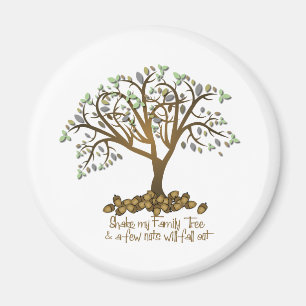 Family Tree Nuts Magnet