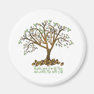 Family Tree Nuts Magnet