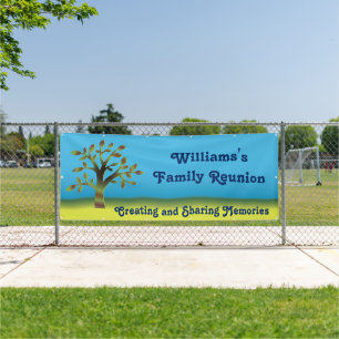 Family Tree Reunion Banner