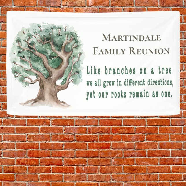 Family Tree Reunion Banner (Creator Uploaded)
