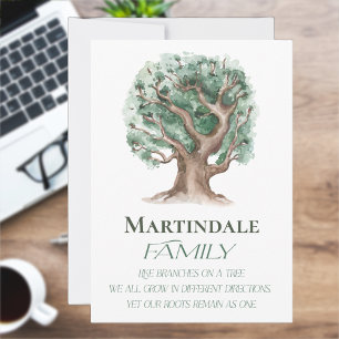 Family Tree Reunion Invitation