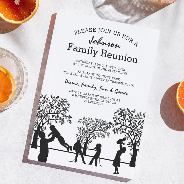 Family Tree Reunion Party Invitation (Creator Uploaded)