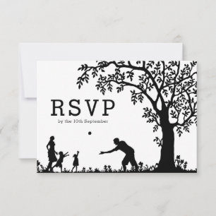 Family Tree Reunion RSVP Card