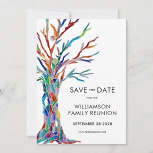 Family Tree Reunion Save The Date