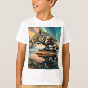 Family Tree & Surfing Mouse Kids T-Shirts