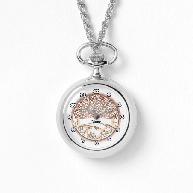 Family Tree surname  custom watch (Front)