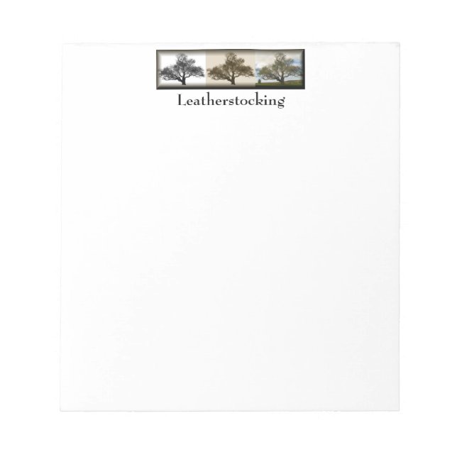 Family tree surname personalizable small research notepad (Front)