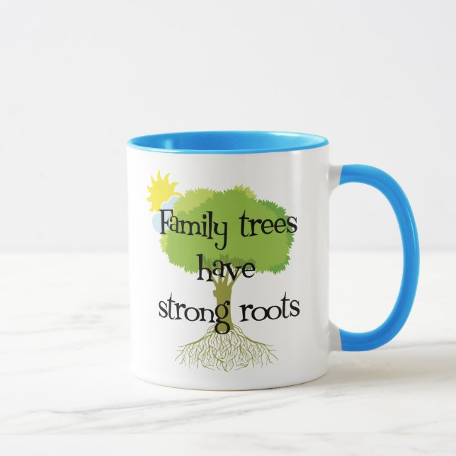 Family Trees Have Strong Roots Mug (Right)