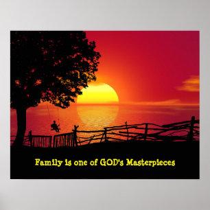 Family Tributes-Love of Family  Poster