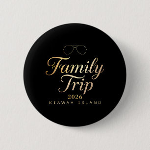 Family Trip 2026 Kiawah Island Weekend 2026 Summer 6 Cm Round Badge