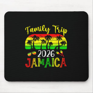 Family Trip Jamaica 2026 Summer Vacation Beach Mat Mouse Mat