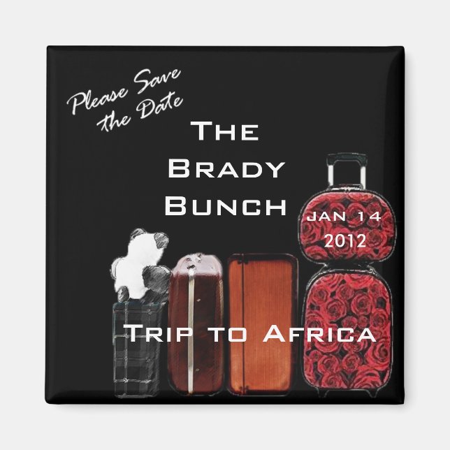 Family Trip Magnet (Front)