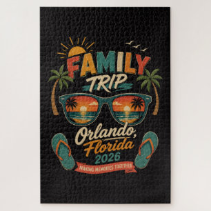 Family Trip Orlando Florida 2026 Jigsaw Puzzle