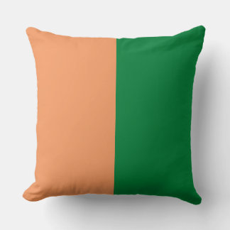 Family two tones decorative gift set brown green  cushion