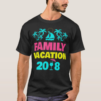 Family Vacation  2018 Road Trip Beaches  T-Shirt