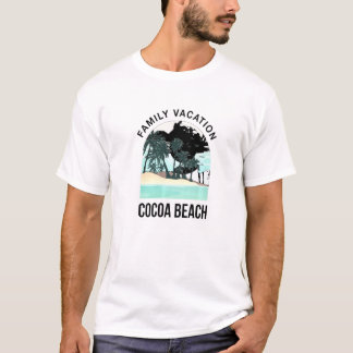 Family Vacation 2021 Cocoa Beach Summer Florida Tr T-Shirt