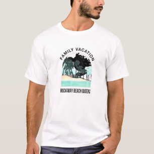Family Vacation 2021 Rockaway Beach Queens Summer  T-Shirt