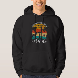 Family Vacation 2022 Cruise Matching Orlando Trip  Hoodie